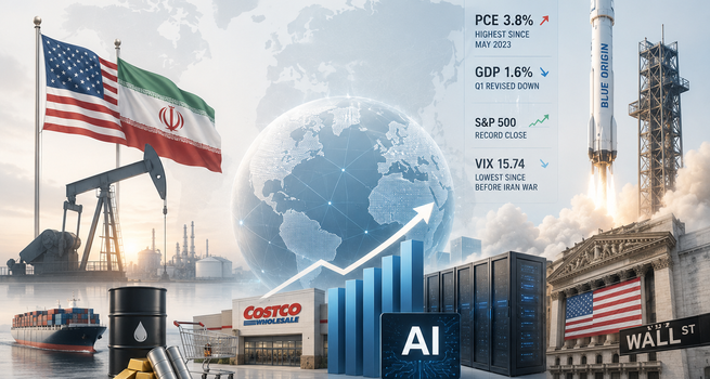 Iran Deal Unsigned, PCE Hits 3-Year High, and Anthropic Nears $1 Trillion: 7 Stories Closing a Historic Week