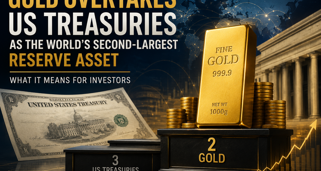 Gold Overtakes US Treasuries as the World's Second-Largest Reserve Asset: What It Means for Investors