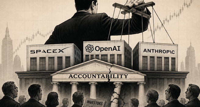 Founder Control, Weak Boards: The Accountability Deficit Behind AI's Biggest IPOs