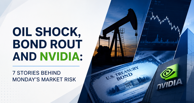 Oil Shock, Bond Rout and Nvidia: 7 Stories Behind Monday's Market Risk