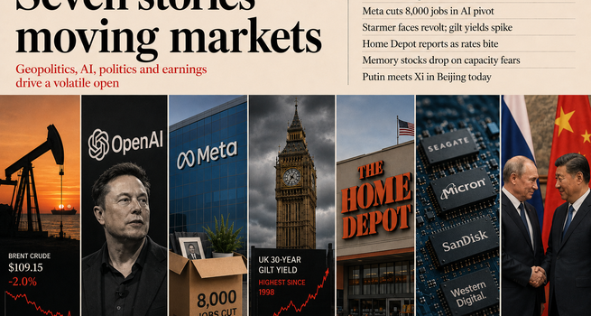 Iran Strike Off, Musk Loses, Meta Cuts 8,000: 7 Stories Moving Markets Today