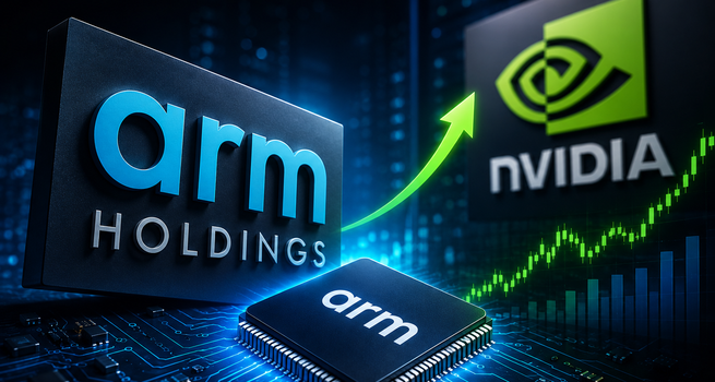 Arm Holdings (NASDAQ: ARM) Stock Surges as Nvidia Earnings Hype Fuels AI Semiconductor Rally