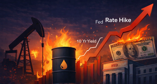 Oil Shock and Policy Reversal: Why Markets Are Pricing a Fed Rate Hike Again
