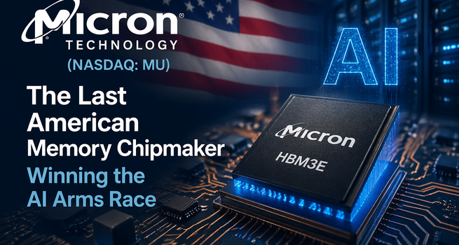 Micron Technology (NASDAQ: MU) : The Last American Memory Chipmaker Winning the AI Arms Race