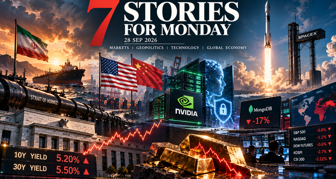 10-Year Yield Tops 5.2% and Oil Hits $106 as Iran Holds Firm, Nvidia Launches a Safety Platform and Gold Sinks 3%: 7 Reads Before Monday's Bell