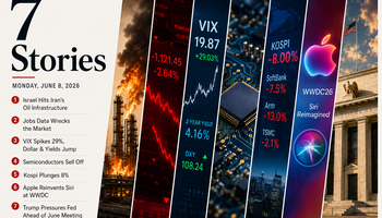 Israel Hits Iran's Oil Infrastructure, Jobs Data Wrecks the Market and Apple Reinvents Siri: 7 Stories for Monday