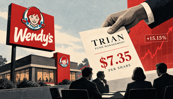 Wendy's (NASDAQ:WEN) Stock: Jumps Nearly 15% on Trian's USD 1.4 Billion Bid
