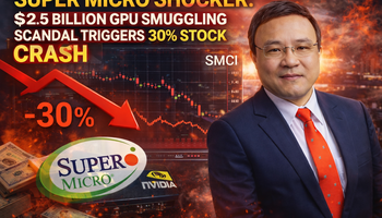 Super Micro (SMCI) Crashes 30% Amid $2.5B Nvidia GPU Smuggling Probe