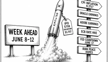 Week Ahead (June 8 to 12): SpaceX IPO, CPI Inflation, and the Fed Countdown Set to Define the Summer Outlook